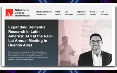 Rompiendo Barreras: ADI Explora la Expansión de la Investigación sobre Demencia en América Latina en la Reunión Anual de ReDLat